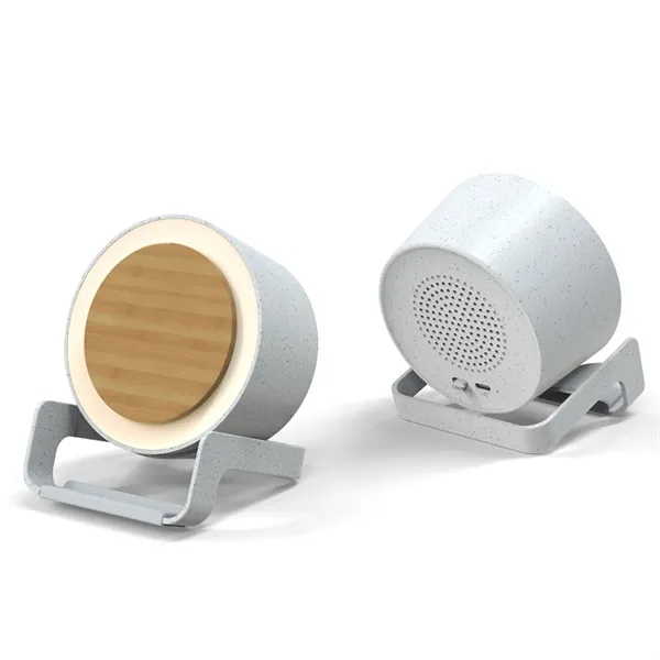 4 in 1 Modern Office Wireless Charger Lamp with Speaker - 4 in 1 Modern Office Wireless Charger Lamp with Speaker - Image 5 of 8