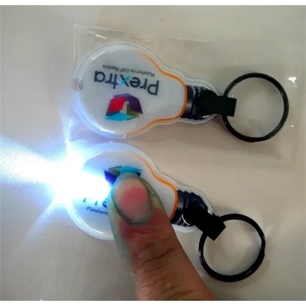 PVC LED Keychain - PVC LED Keychain - Image 1 of 2