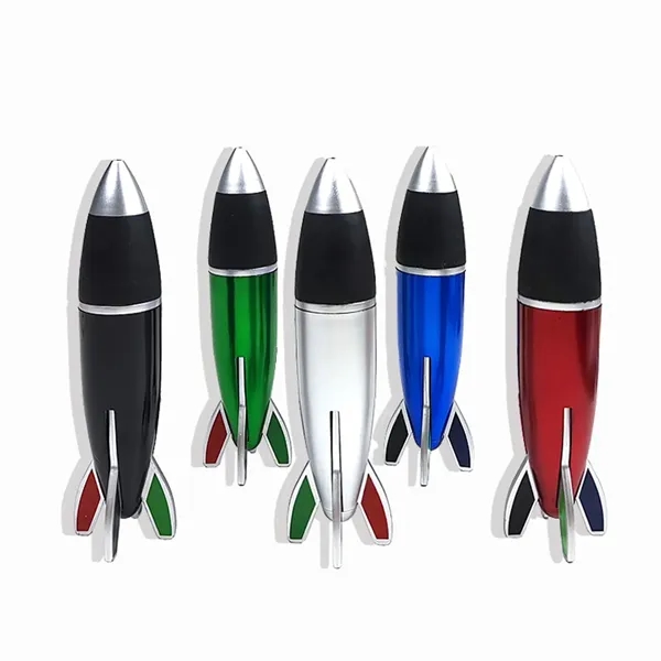 4 in 1 Mini Rocket Shape Pens Ballpoint For School Office - 4 in 1 Mini Rocket Shape Pens Ballpoint For School Office - Image 5 of 7