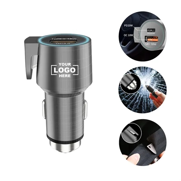 4 in 1 High Quaility Super Fast 38W Car Charger - 4 in 1 High Quaility Super Fast 38W Car Charger - Image 0 of 3