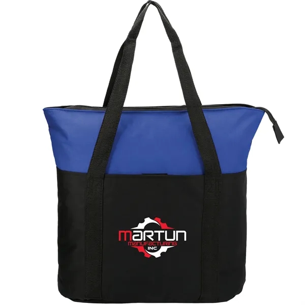 Heavy Duty Zippered Convention Tote - Heavy Duty Zippered Convention Tote - Image 1 of 6