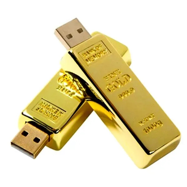 Gold Bar Shape USB - Gold Bar Shape USB - Image 0 of 3