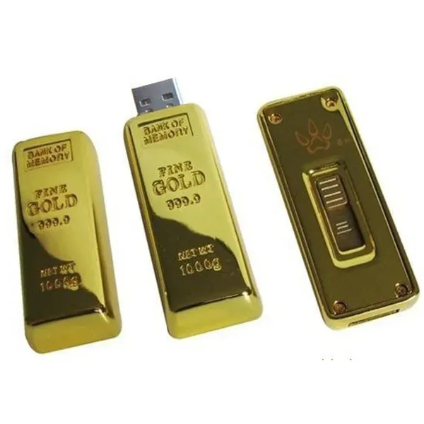 Gold Bar Shape USB - Gold Bar Shape USB - Image 1 of 3
