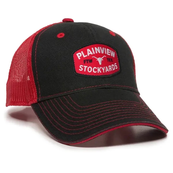 Contrast Stitch, Sandwich Visor Cap