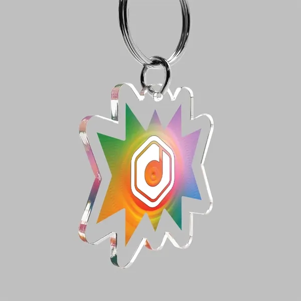 1/8" Custom Ultra Vivid Color Keychain - 1/8" Custom Ultra Vivid Color Keychain - Image 2 of 12