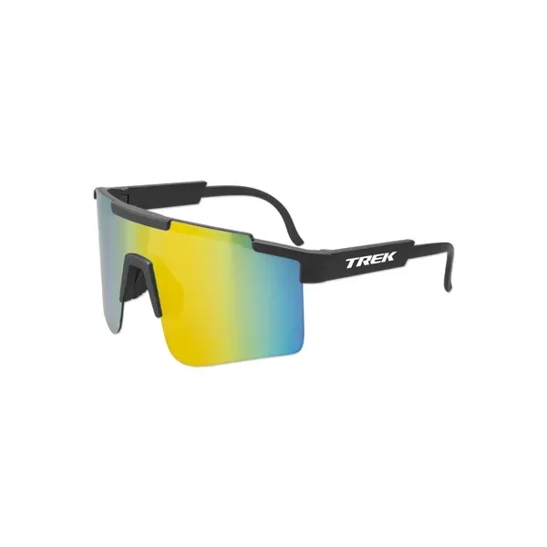 Sport Mirror Lens Sunglasses - Sport Mirror Lens Sunglasses - Image 3 of 3