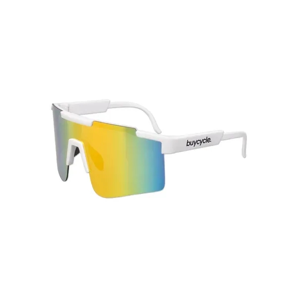 Sport Mirror Lens Sunglasses - Sport Mirror Lens Sunglasses - Image 1 of 3