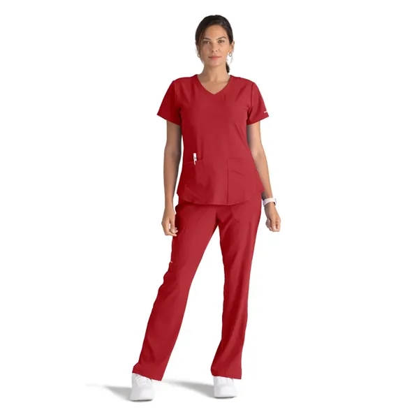 Barco Skechers Women's Vitality V-Neck Solid Scrub Top - Barco Skechers Women's Vitality V-Neck Solid Scrub Top - Image 15 of 16