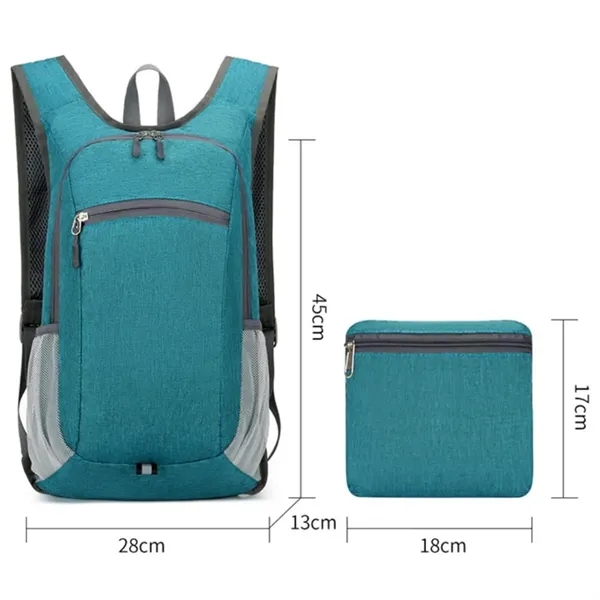 Foldable 15L Ultralight Water Resistant Hiking Backpack - Foldable 15L Ultralight Water Resistant Hiking Backpack - Image 4 of 4