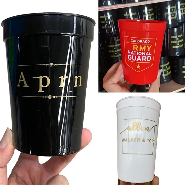 22oz Plastic Reusable Stadium Cup - 22oz Plastic Reusable Stadium Cup - Image 1 of 6