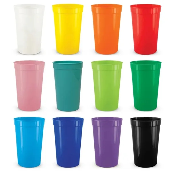 22oz Plastic Reusable Stadium Cup - 22oz Plastic Reusable Stadium Cup - Image 5 of 6