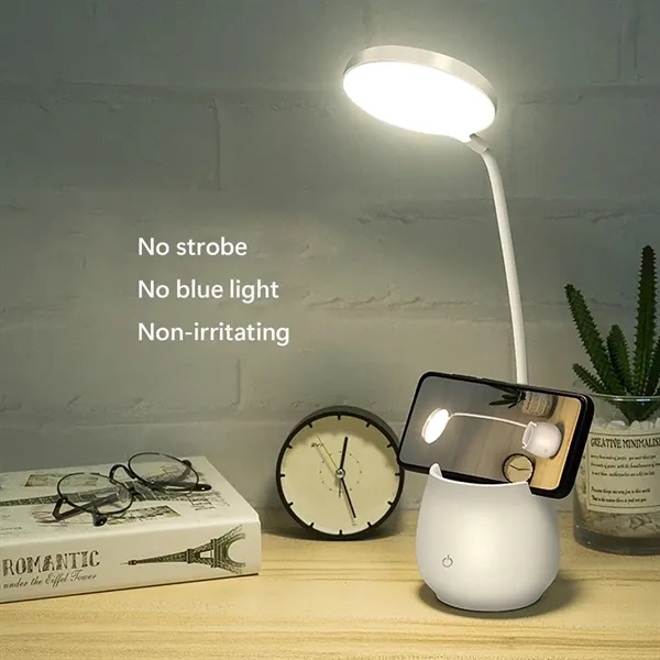 LED Touch Table Lamp with 3 Color Modes Stepless Dimming - LED Touch Table Lamp with 3 Color Modes Stepless Dimming - Image 7 of 10