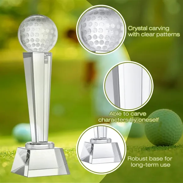 Crystal Glass Trophy - Crystal Glass Trophy - Image 2 of 4