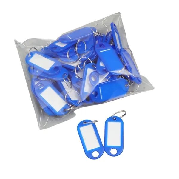 Durable Plastic Key Ring Tag Label Card - Durable Plastic Key Ring Tag Label Card - Image 2 of 4