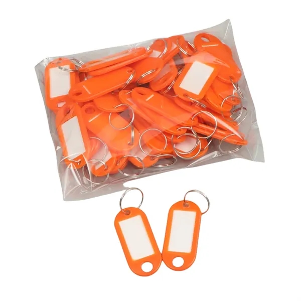 Durable Plastic Key Ring Tag Label Card - Durable Plastic Key Ring Tag Label Card - Image 4 of 4