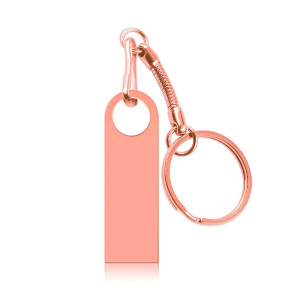 High-Speed USB 3.0 Metal Flash Drive with Keychain - High-Speed USB 3.0 Metal Flash Drive with Keychain - Image 9 of 9