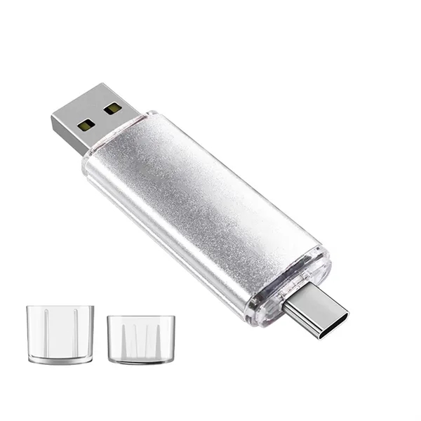 Dual Interface Metal USB C Flash Drive - Dual Interface Metal USB C Flash Drive - Image 6 of 12