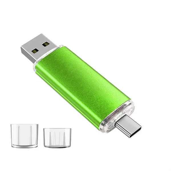 Dual Interface Metal USB C Flash Drive - Dual Interface Metal USB C Flash Drive - Image 7 of 12