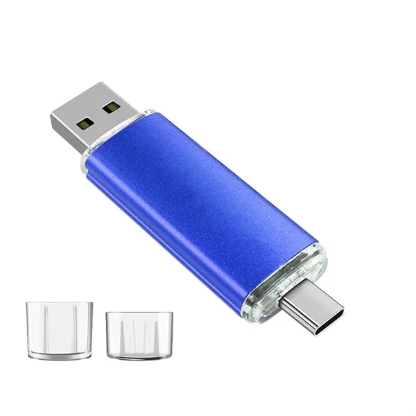 Dual Interface Metal USB C Flash Drive - Dual Interface Metal USB C Flash Drive - Image 8 of 12