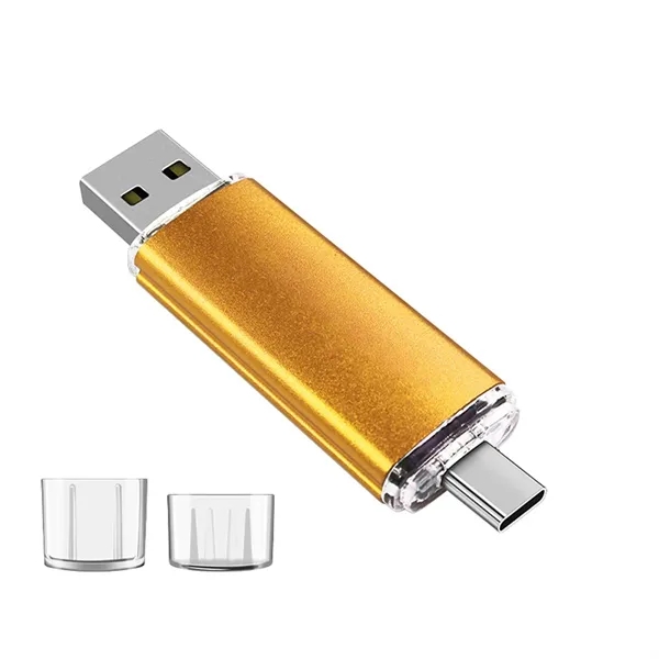 Dual Interface Metal USB C Flash Drive - Dual Interface Metal USB C Flash Drive - Image 9 of 12