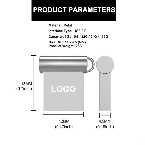 Metal USB 2.0 Flash Drive - Metal USB 2.0 Flash Drive - Image 4 of 7