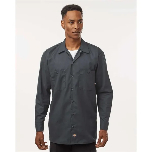 Dickies Industrial Long Sleeve Work Shirt - Dickies Industrial Long Sleeve Work Shirt - Image 6 of 27