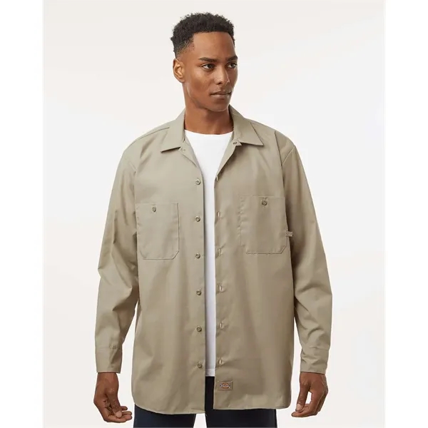 Dickies Industrial Long Sleeve Work Shirt - Dickies Industrial Long Sleeve Work Shirt - Image 14 of 27