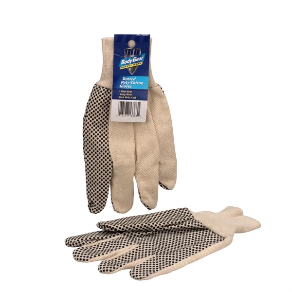 Pair of Dotted Poly-Cotton Gloves - Pair of Dotted Poly-Cotton Gloves - Image 0 of 0