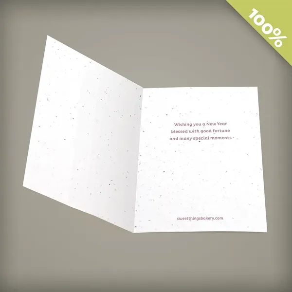 Modern Snowflake Business Holiday Cards - Modern Snowflake Business Holiday Cards - Image 1 of 1
