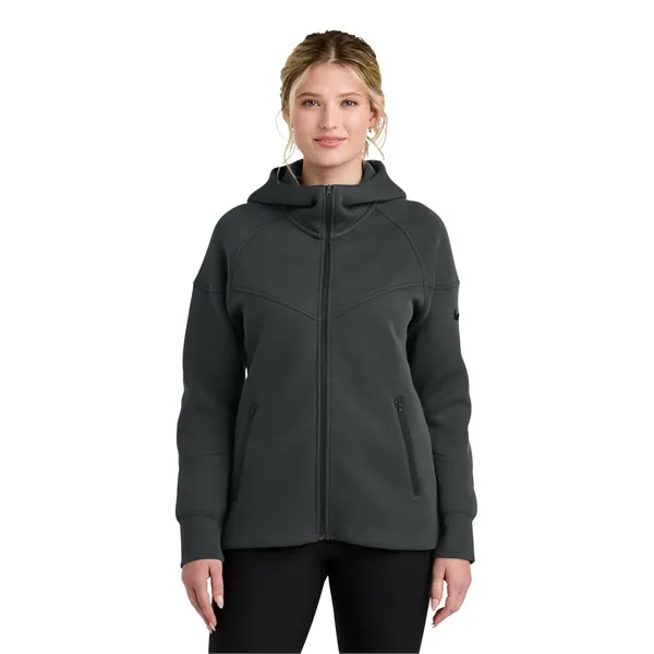 Nike Women's Tech Fleece Full-Zip Hoodie - Nike Women's Tech Fleece Full-Zip Hoodie - Image 4 of 19