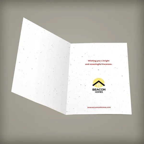 Happy Kwanzaa Business Holiday Cards - Happy Kwanzaa Business Holiday Cards - Image 1 of 1