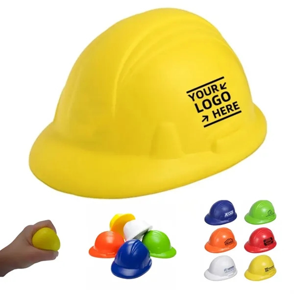 Hard Hat Stress Ball - Hard Hat Stress Ball - Image 0 of 6