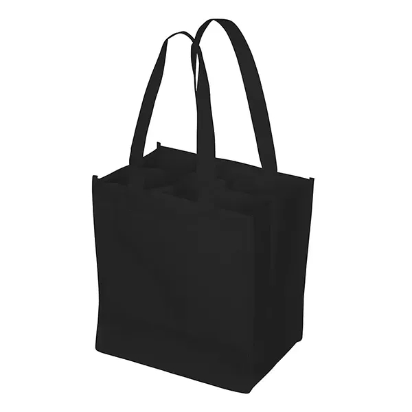 6 Bottle Wine Tote Bag - 6 Bottle Wine Tote Bag - Image 1 of 3