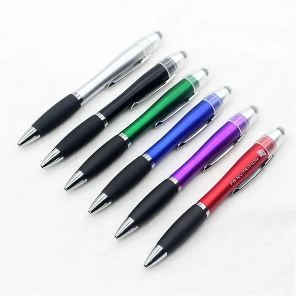 Logo Light Up Pen - Logo Light Up Pen - Image 0 of 3