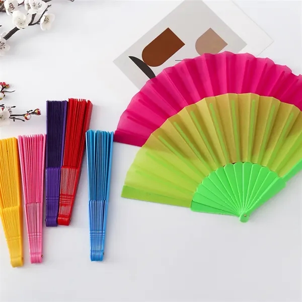 Custom Handheld Folding Fan - Custom Handheld Folding Fan - Image 2 of 4