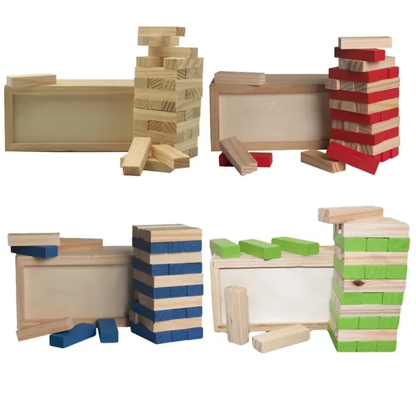 Wooden Tower Puzzle - Wooden Tower Puzzle - Image 0 of 11