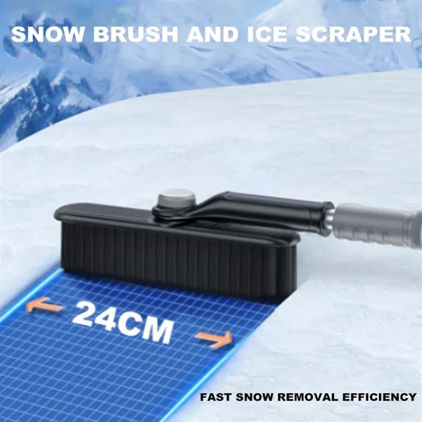 Extendable Snow Brush and Detachable Ice Scraper - Extendable Snow Brush and Detachable Ice Scraper - Image 2 of 6