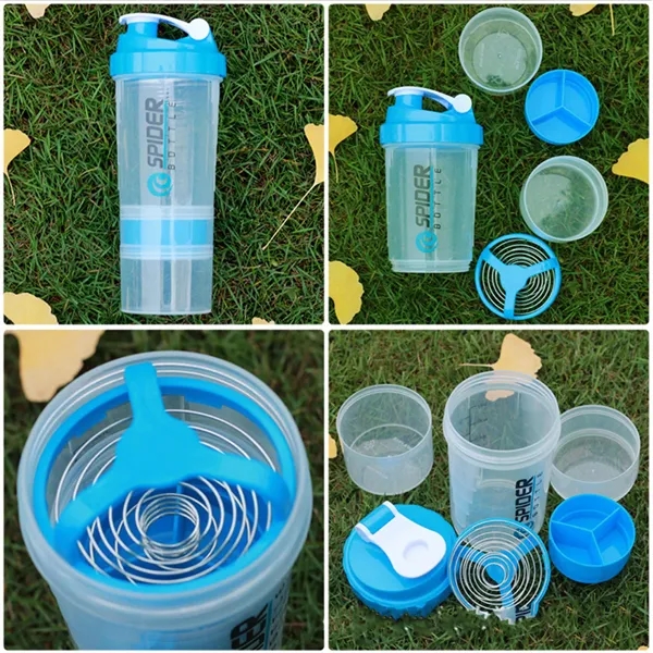 Bamboo Lid Wheat Lunch Box Set With Sports Shaker Bottle - Bamboo Lid Wheat Lunch Box Set With Sports Shaker Bottle - Image 6 of 6