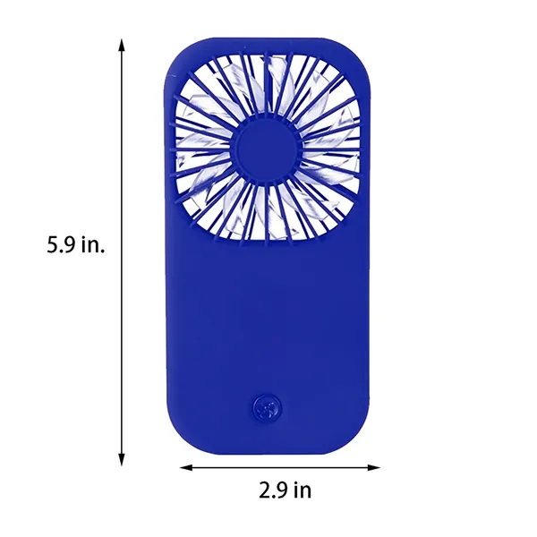 Handheld Matte Finish Portable Fans - Handheld Matte Finish Portable Fans - Image 1 of 4