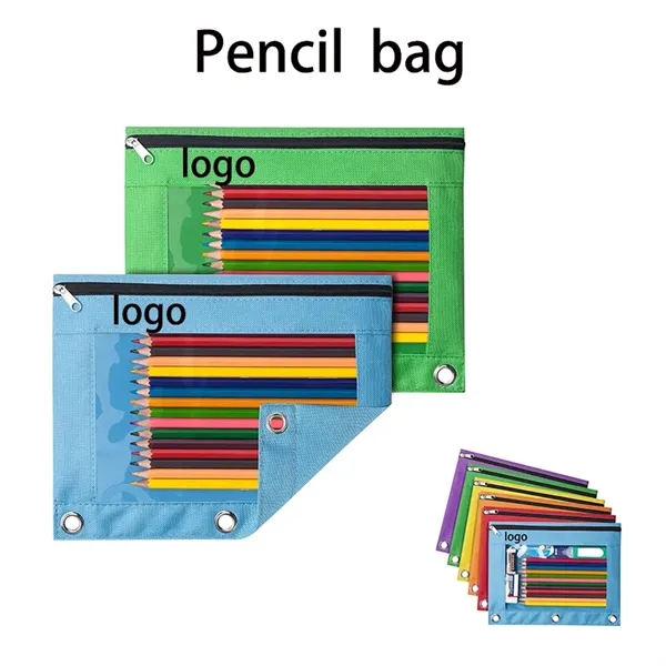 Oxford cloth blotter large capacity pencil case - Oxford cloth blotter large capacity pencil case - Image 0 of 4