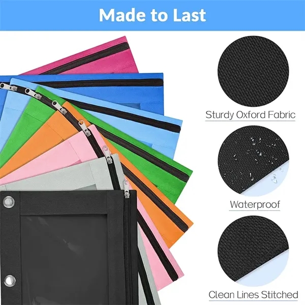 Oxford cloth blotter large capacity pencil case - Oxford cloth blotter large capacity pencil case - Image 1 of 4