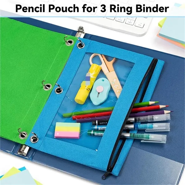 Oxford cloth blotter large capacity pencil case - Oxford cloth blotter large capacity pencil case - Image 2 of 4