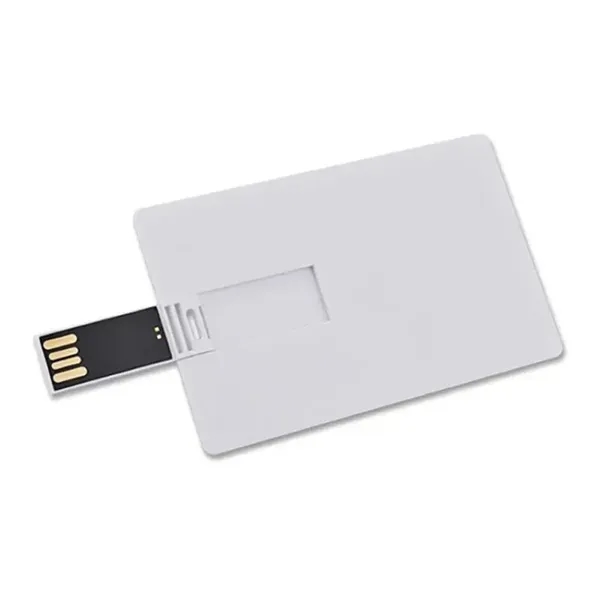 Portable ABS 128MB USB Flash Drive Card Style - Portable ABS 128MB USB Flash Drive Card Style - Image 1 of 3