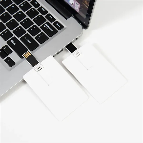 Portable ABS 128MB USB Flash Drive Card Style - Portable ABS 128MB USB Flash Drive Card Style - Image 3 of 3