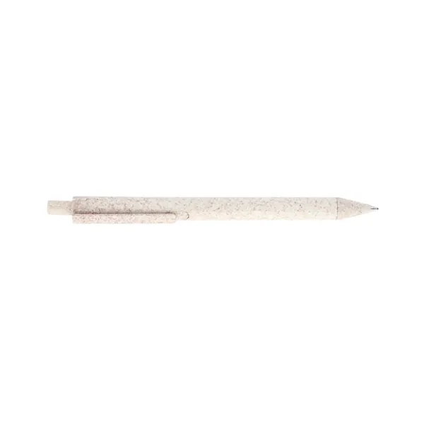 Recycled Wheat Straw Ballpoint Pen - Recycled Wheat Straw Ballpoint Pen - Image 6 of 6