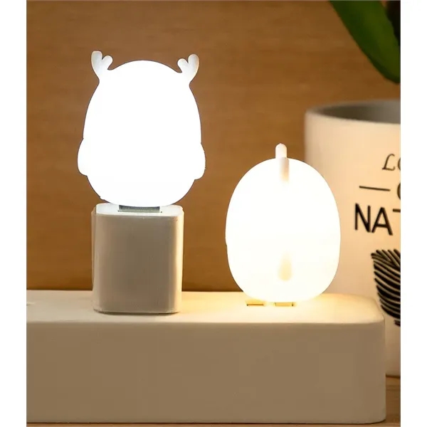 LED Night Light with Power Bank Interface - LED Night Light with Power Bank Interface - Image 2 of 2