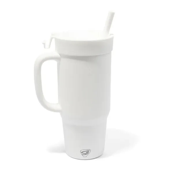 Silipint Humbler Straw Tumbler With Handle 32oz - Silipint Humbler Straw Tumbler With Handle 32oz - Image 4 of 13