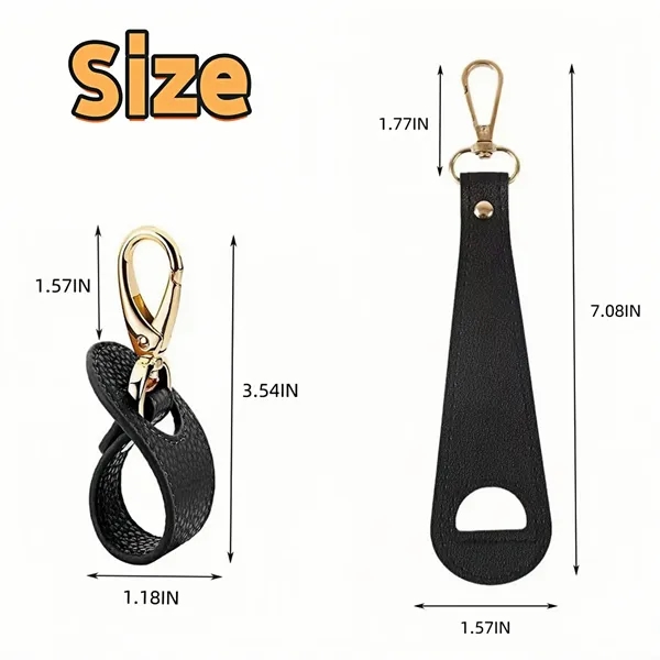 Outdoor Leather Hat Clip - Outdoor Leather Hat Clip - Image 1 of 6