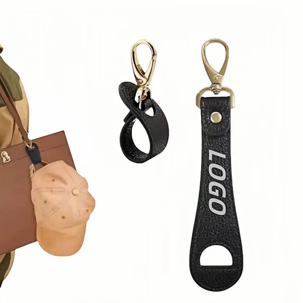 Outdoor Leather Hat Clip - Outdoor Leather Hat Clip - Image 0 of 6