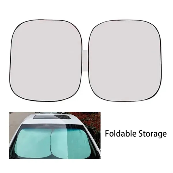 Car Window Windshield Block UV Rays Sunshade Sun Visor - Car Window Windshield Block UV Rays Sunshade Sun Visor - Image 2 of 2